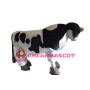 2 Person Milk Cow Animal Mascot Costume 