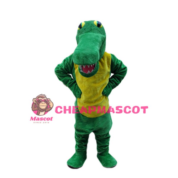 2nd Version Of The Crocodile Mascot Adult Costume