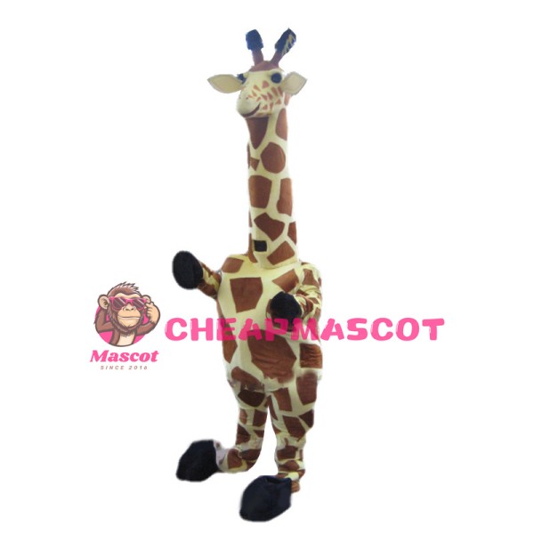 Classic Version Giraffe Animal Mascot Costume 