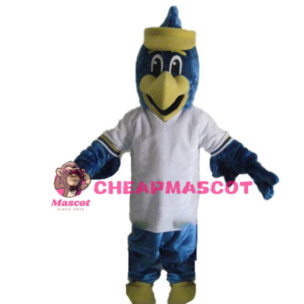 Tennis Blue Jay Mascot Costume 