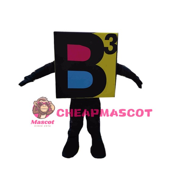 Square Box Mascot Costume 