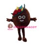 Deluxe Cartoon Chocolate Chip Cookie Mascot Costume 