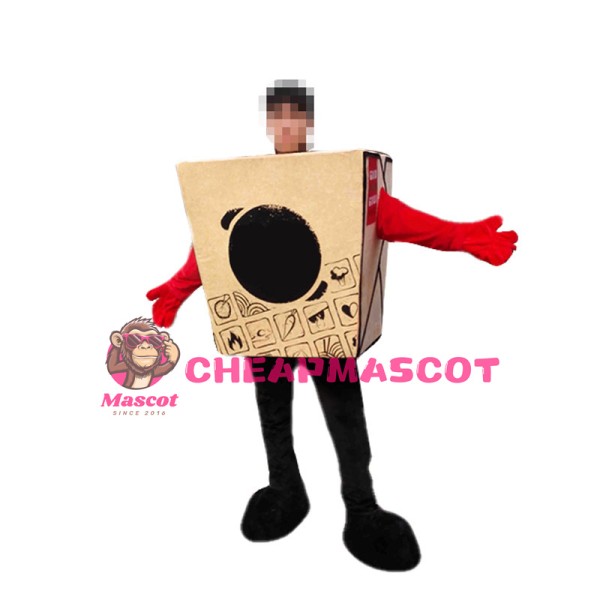 Huge Food Packaging Box Mascot Costume 