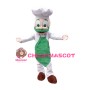 Green Beard Chef Mascot Costume 