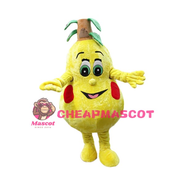 Huge Cartoon Pear Mascot Costume 
