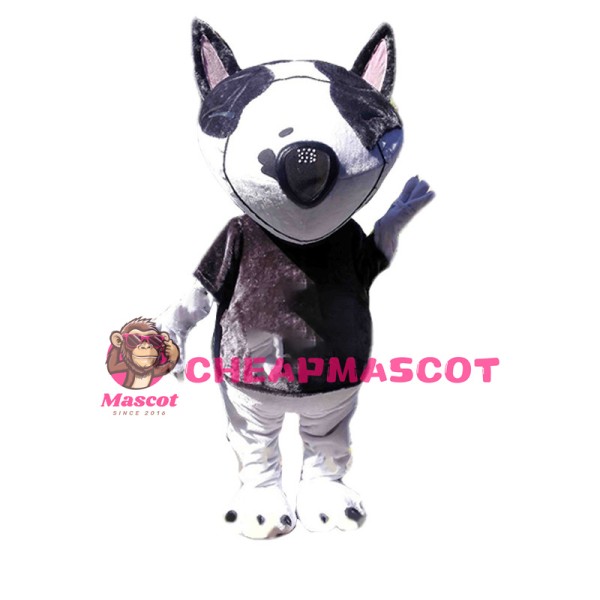 Bull Terrier Dog Mascot Costume