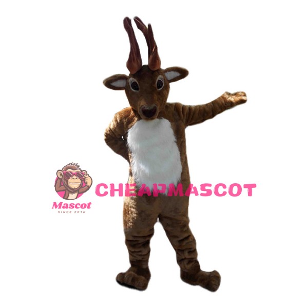 Siberian Roe Deer Mascot Costume 