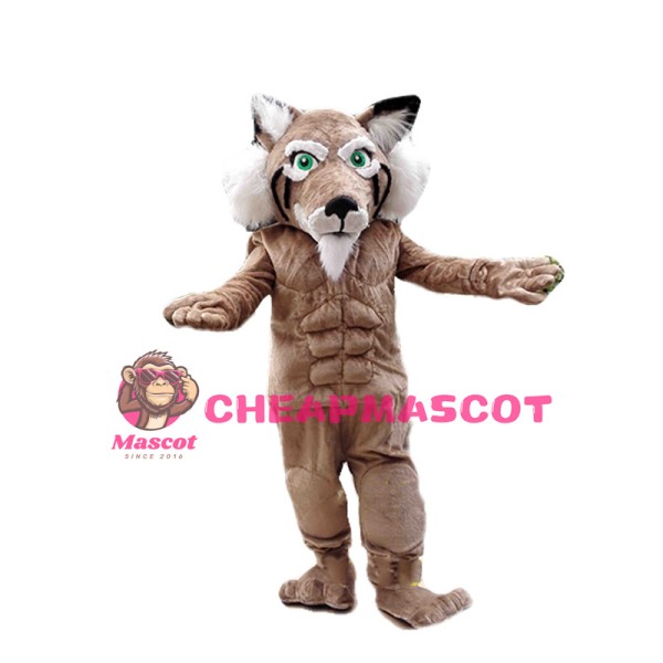 Power Fox Mascot Costume