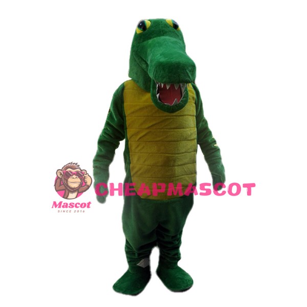 3nd Version Of The Crocodile Mascot Adult Costume
