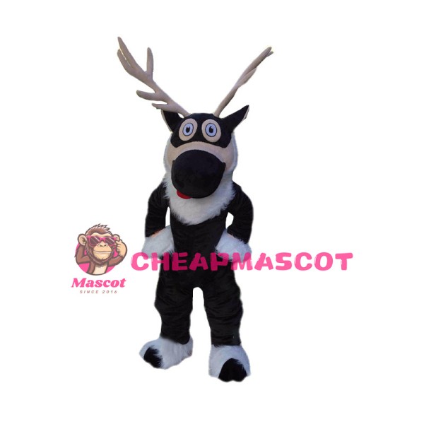 Black Buck Animal Mascot Costume 
