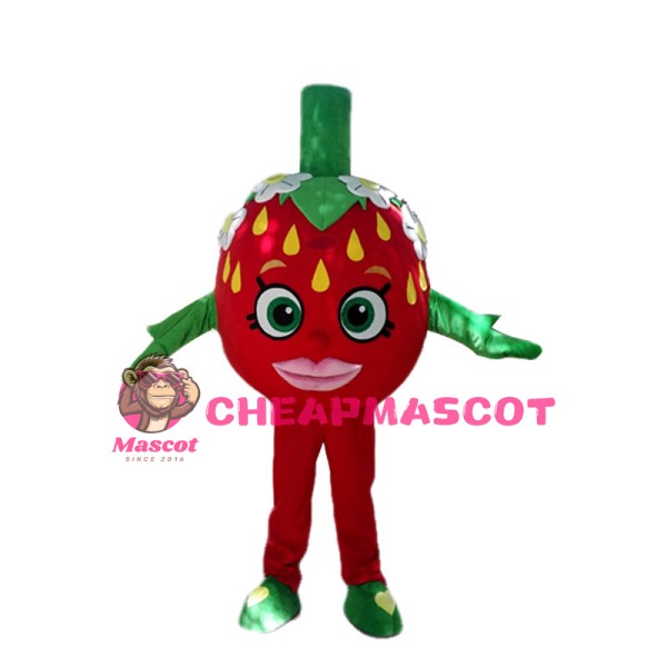 Sexy Cartoon Strawberry Mascot Costume