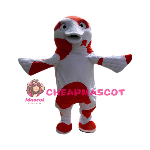 Cheery Koi Fish Mascot Costume 