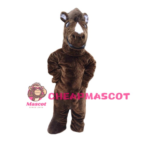 Angry Steed Horse Animal Mascot Costume 