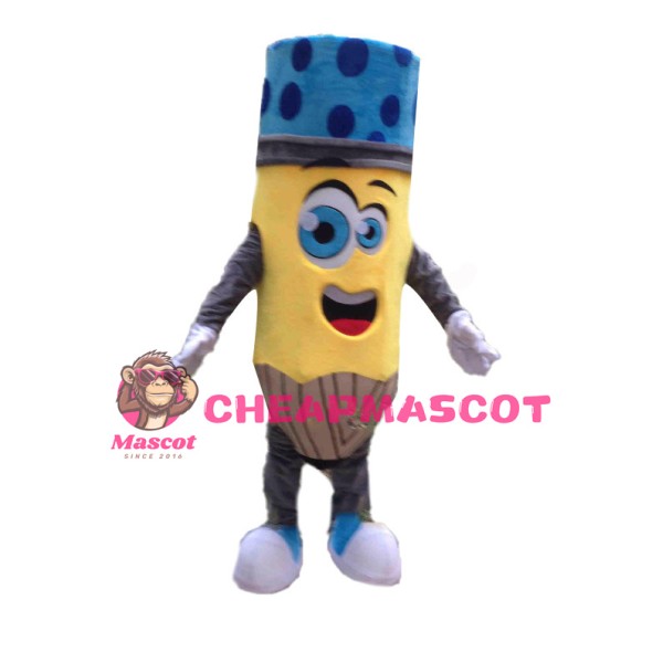 Funny Cartoon Pencil Lightweight Mascot Costume 