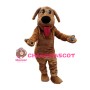 Lively Golden Dog Mascot Costume 