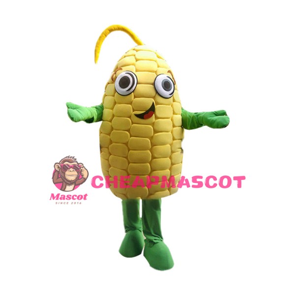 Deluxe Cartoon Corn Mascot Costume