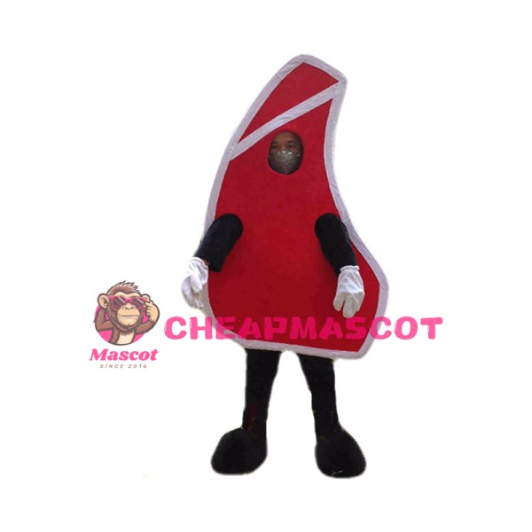 Huge Red Whistle Mascot Costume 