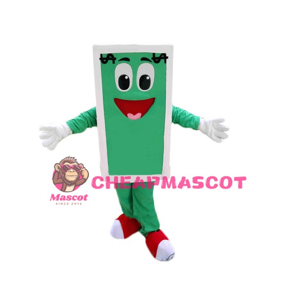 Deluxe Cartoon Dollar Mascot Costume
