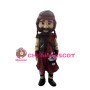 Happy Scottish Highlander Mascot Costume 