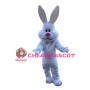 Pure White Rabbit Mascot Costume 