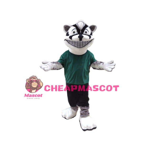 Smiling Hyena Dog Mascot Costume