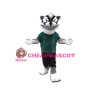 Smiling Hyena Dog Mascot Costume