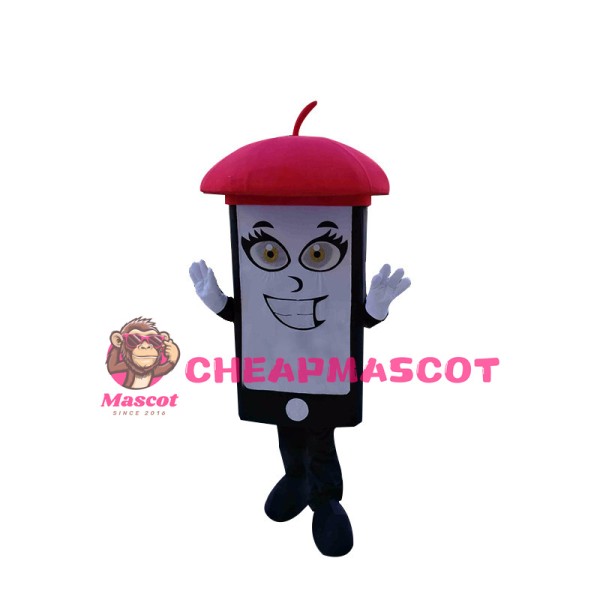 Cartoon Cell Phone Apple Phone Mascot Costume 