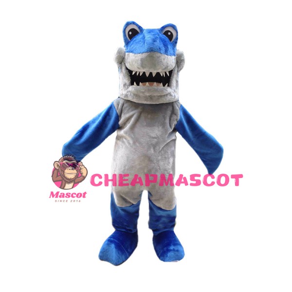 Rally Shark Mascot Costume 