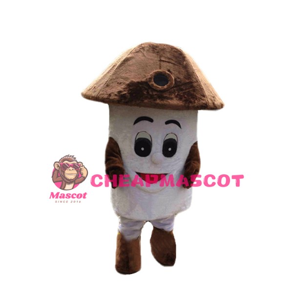 Huge Cartoon Fresh Mushroom Mascot Costume 