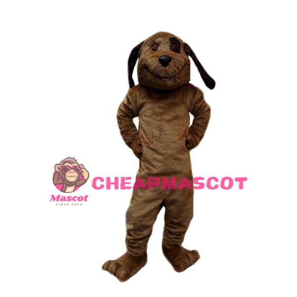 Lovely Golden Dog Animal Mascot Costume 