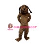 Lovely Golden Dog Animal Mascot Costume 