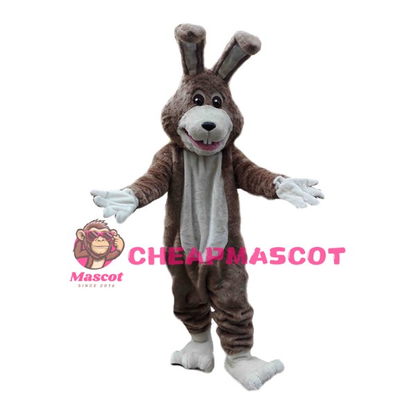 Cheerful Baby Hare Mascot Costume 