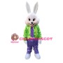 Deluxe Easter Bunny Mascot Costume