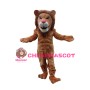 Power Muscly Lion Mascot Costume