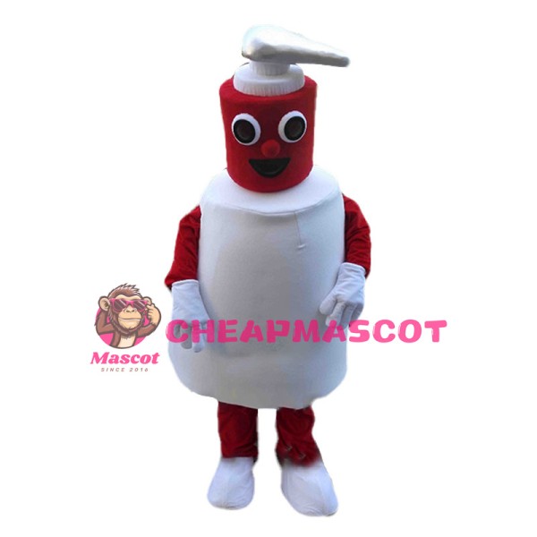 Huge Cartoon Pressable Bottle Mascot Costume