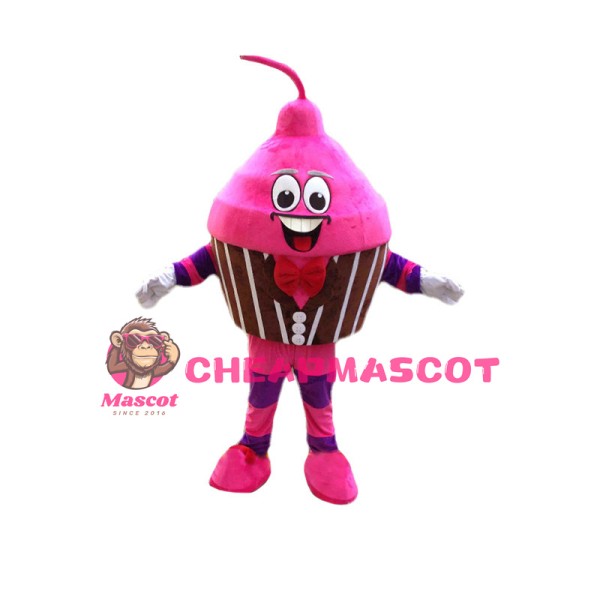 Huge Cartoon Cupcake Mascot Costume For Male