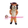 Power Cartoon Lion Mascot Costume 