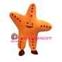 Huge Yellow Starfish Cartoon Mascot Costume 
