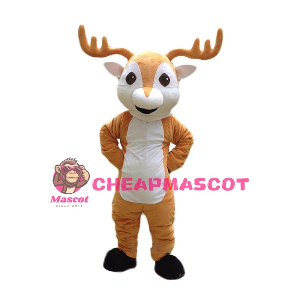Lovely Cartoon Deer Mascot Costume 