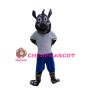Sports Rhino Mascot Costume 