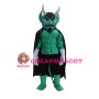 Power Green Devil High School Mascot Costume