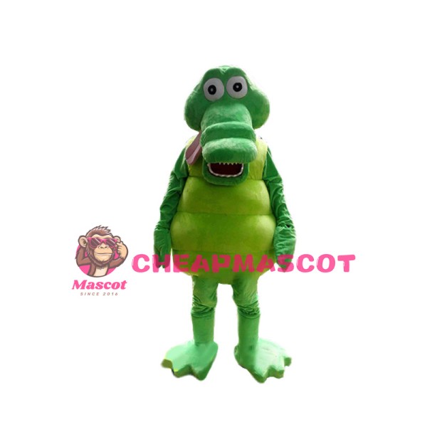 Relaxed Crocodile Mascot Costume 