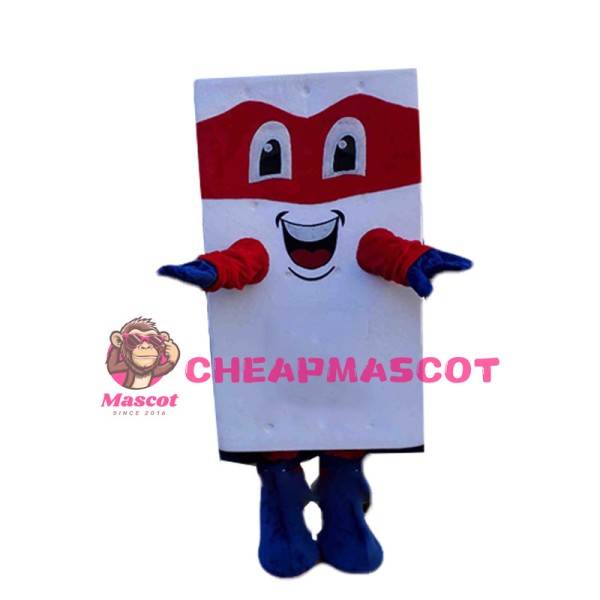 Deluxe Cartoon Mattress Superhero Mascot Costume 