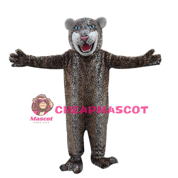Howling Jaguar Mascot Costume