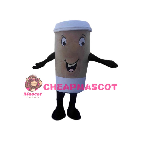 Huge Takeaway Coffee Cup Mascot Costume 