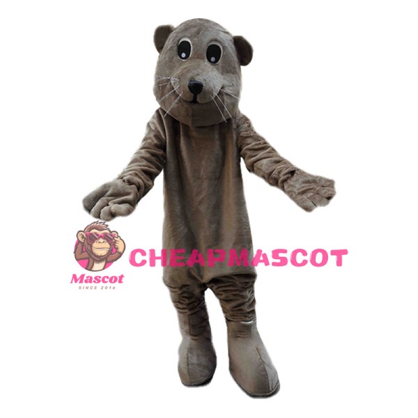Simple Version Of Beaver Mascot Costume 