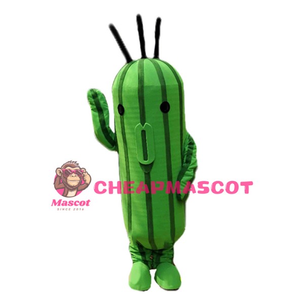 Simple Style Cactus Mascot Costume 