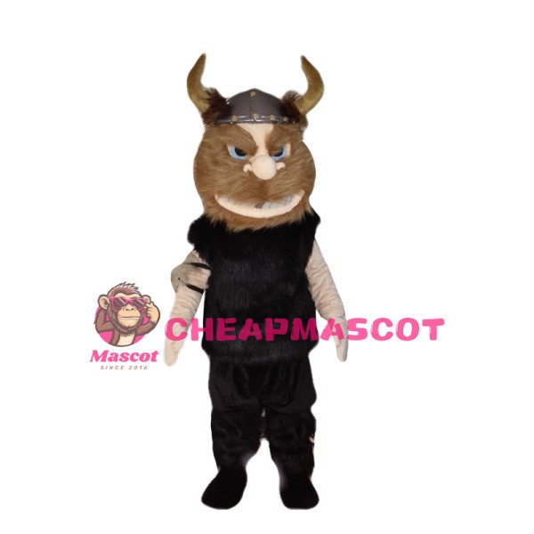 Fierce Viking Man Mascot Costume