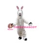 Royal White Sheep Mascot Costume 