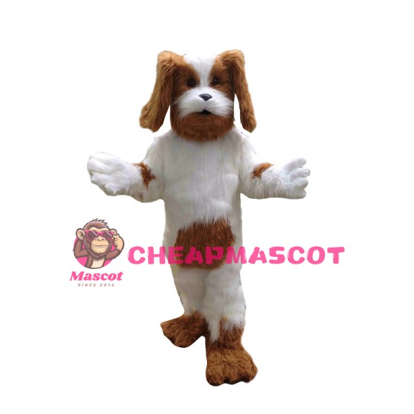 Almost Real Cavalier King Charles Spaniel Dog Mascot Costume 